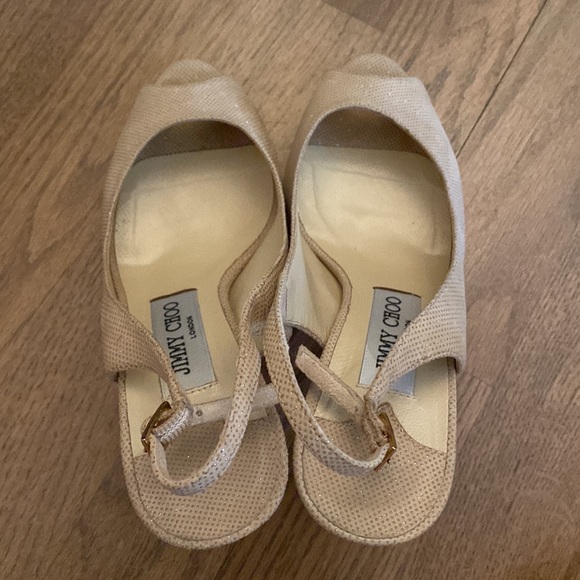 Summer/wedding  Jimmy Choo sparkle  high heels - Picture 6 of 8